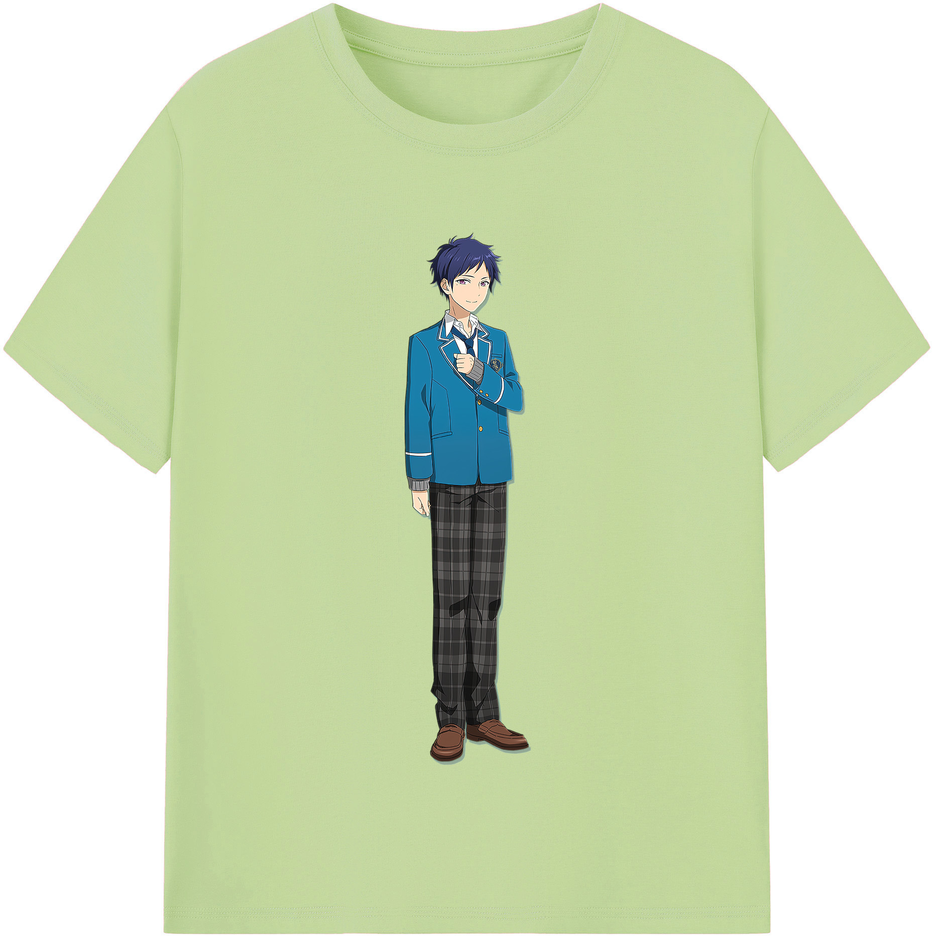 （画像用） あんさんぶるスターズ! Ensemble Stars 綿100％半袖Tシャツ（フロントプリント）
